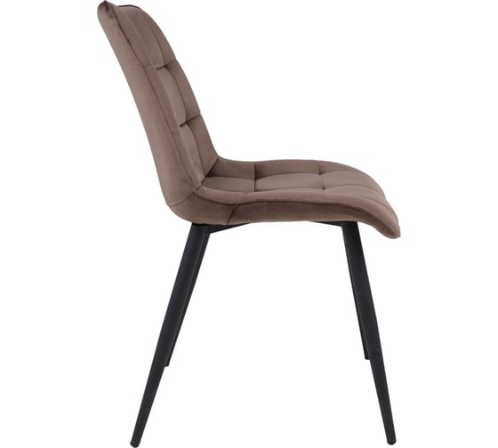 Стул AKS Home FRED NEW, коричневый/черный 83886