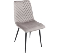 Стул AKS Home VIOLIN, бежевый велюр/черный 79719