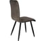 Стул AKS Home MAKO, (коричневый велюр HLR-49/черный) 75218 4