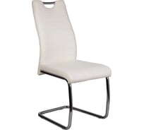 Стул AKS Home AVA, белый APU-002 хром 54512