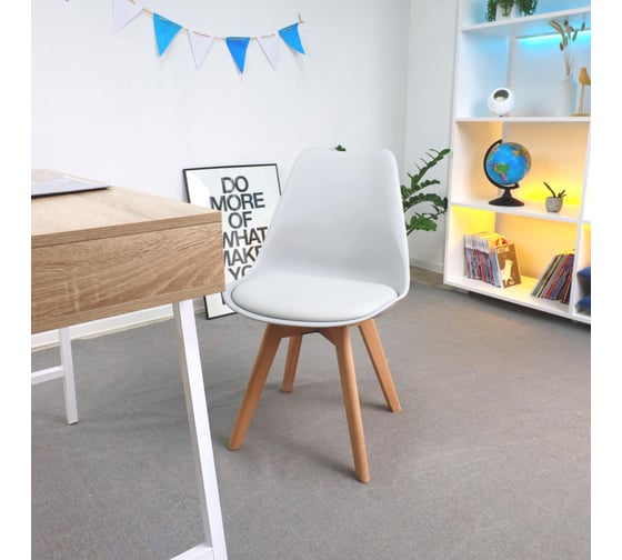 Стул AKS Home BLISS, серый, дерево 62771