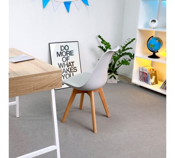 Стул AKS Home BLISS, серый, дерево 62771