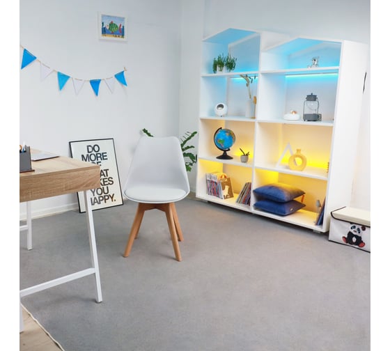 Стул AKS Home BLISS, серый, дерево 62771