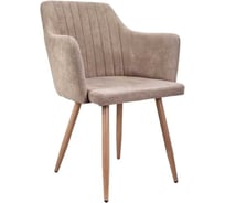 Стул AKS Home BRIT, бежевая ткань 1701-03 дуб 67627