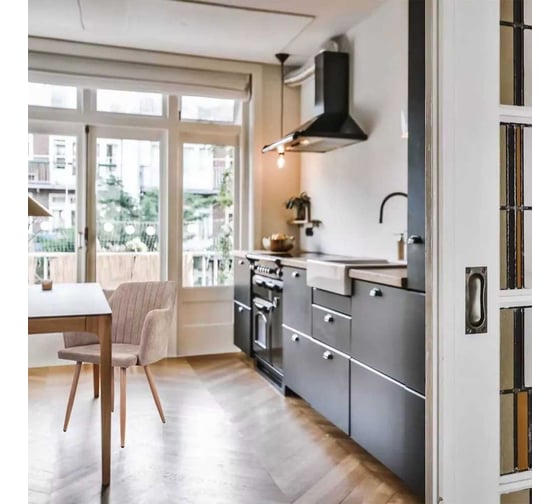 Стул AKS Home BRIT, бежевая ткань 1701-03 дуб 67627