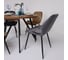 Стул AKS Home CONGO NEW, темно-серый велюр G062-40 черный 90024 9