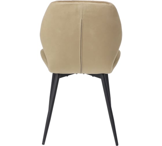 Стул AKS Home CONGO NEW, капучино велюр G062-11 черный 90025