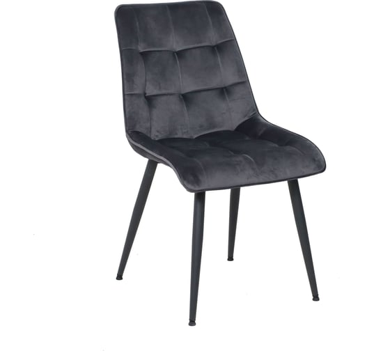 Стул AKS Home FRED NEW, серый /черный 92180