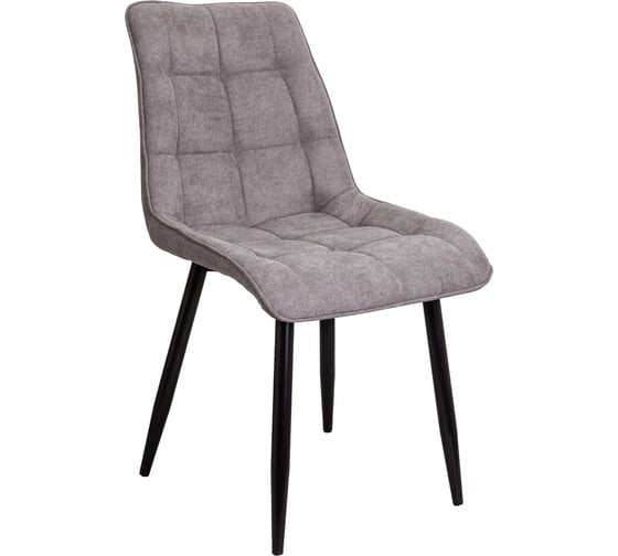 Стул AKS Home FRED, светло-серый 1701-26/черный 72360 1