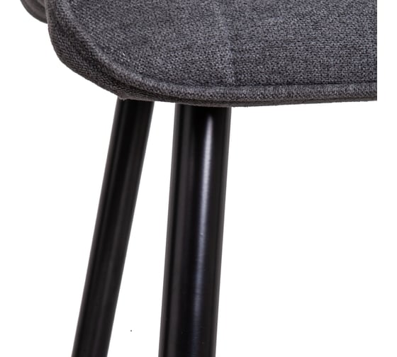 Стул AKS Home FRED, темно-серый 1701-30/черный 72358