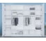 Распашной шкаф ADETA Пакс Фардал 30 gold ИКЕА paks-4607662-250-300-50 4