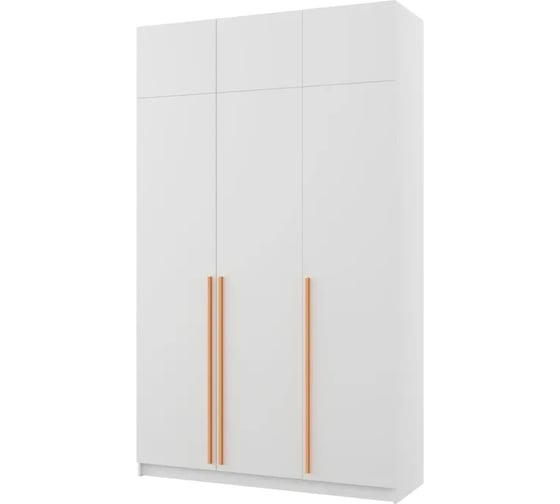 Распашной шкаф ADETA Пакс Фардал 30 gold ИКЕА paks-1125977-140-300-45 1