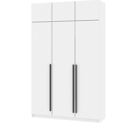 Распашной шкаф ADETA Пакс Фардал 30 white ИКЕА paks-8832737-130-260-30 1