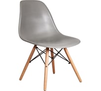 Стул AKS Home KORD PP, серый/дерево 58451