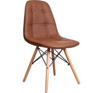 Стул AKS Home KORD, коричневый/дерево 29954