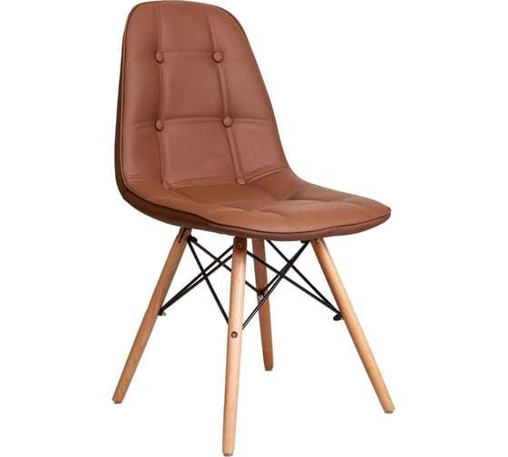 Стул AKS Home KORD, коричневый/дерево 29954