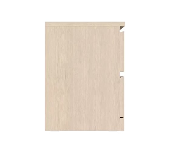 Комод Шведский Стандарт варма 2 ящика, 40x54x40 см, шпон дуб, беленый S00197