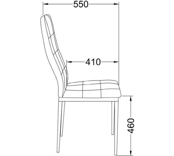 Стул AKS Home SKY, кремовый APU-003/хром 58763