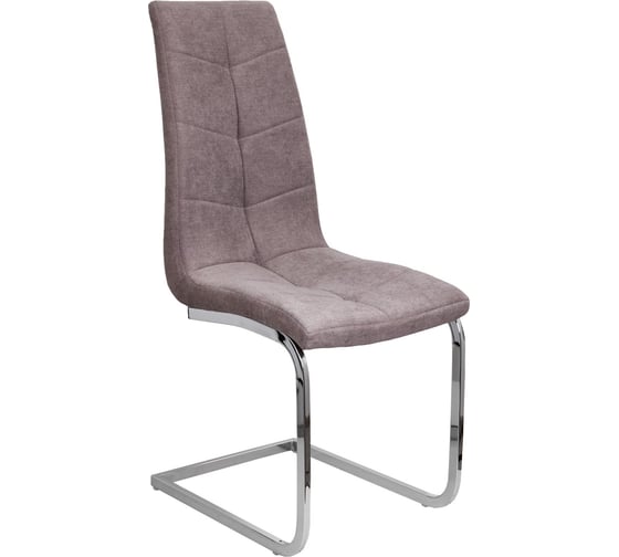 Стул AKS Home TOMAS, светло-коричневый 1701-27/хром 72064 1