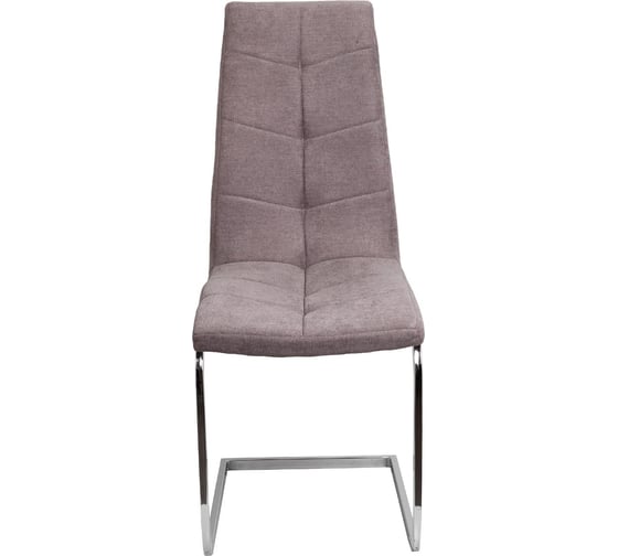 Стул AKS Home TOMAS, светло-коричневый 1701-27/хром 72064