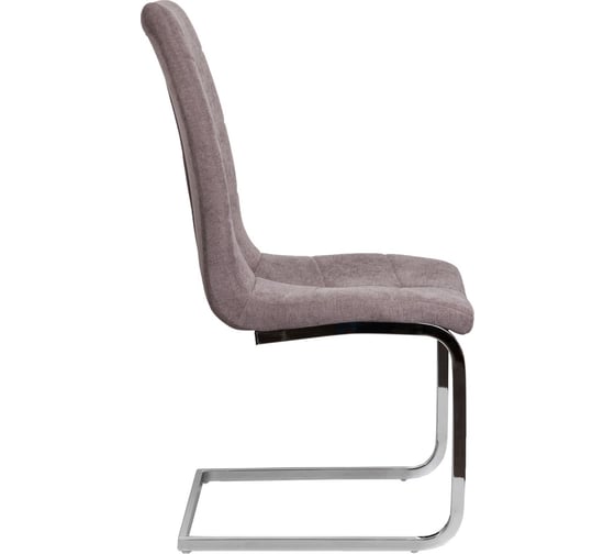 Стул AKS Home TOMAS, светло-коричневый 1701-27/хром 72064