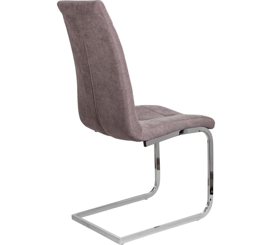 Стул AKS Home TOMAS, светло-коричневый 1701-27/хром 72064