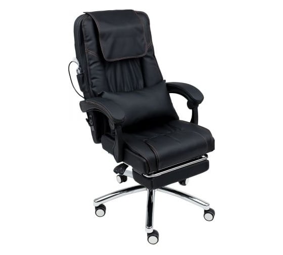 Поворотное кресло AKS Home CHIEF MASSAGE, черный 80978