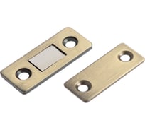 Магнитная защелка ТУНДРА цвет бронза 9143837