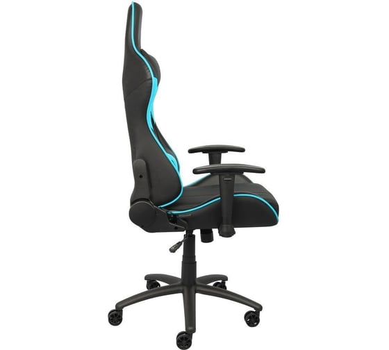 Поворотное кресло AKS Home IRON, бирюзовый, черный 73337
