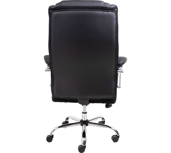 Поворотное кресло AKS Home OCTAVIAN, CHROME, ECO черный 86350