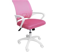 Поворотное кресло AKS Home RICCI NEW, WHITE розовый 91964