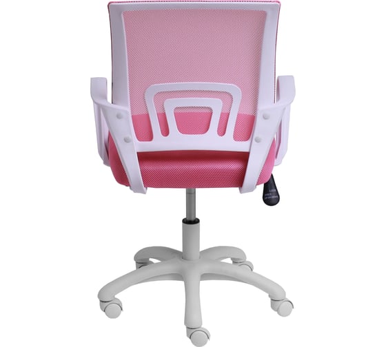 Поворотное кресло AKS Home RICCI NEW, WHITE розовый 91964