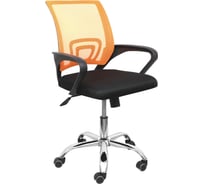 Поворотное кресло AKS Home RICCI, NEW оранжевый, черный 80012