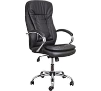 Поворотное кресло AKS Home RICHARD, NEW, CROME черный 70003