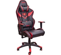 Поворотное кресло AKS Home VIPER, ECO, чёрный, красный 45706