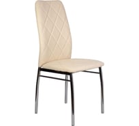 Стул AKS Home LILY, кремовый/хром 58751