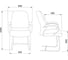 Стул AKS Home KING KF, ECO, бежевый 69776 5