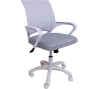 Поворотное кресло AKS Home RICCI NEW, WHITE светло серый 91966