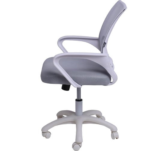 Поворотное кресло AKS Home RICCI NEW, WHITE светло серый 91966