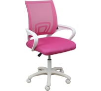 Поворотное кресло AKS Home RICCI, WHITE розовый 74986