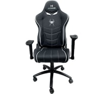 Поворотное кресло AKS Home SPIDERMAN, ECO, черный белый 80352