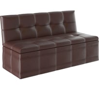 Скамья BONMEBEL прямая Квадро тип 1 кожзам коричневый 0002.97.000/5 29303756