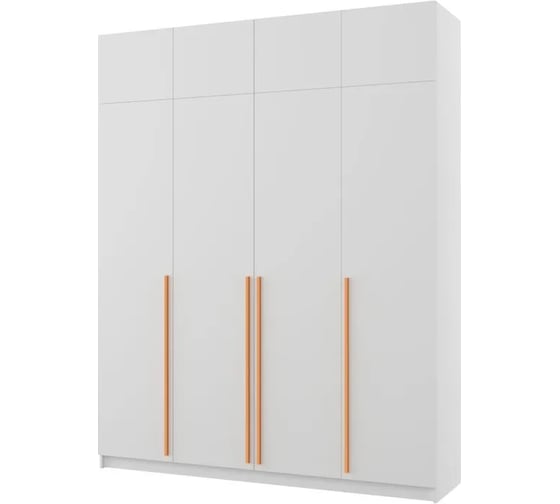 Распашной шкаф ADETA Пакс Фардал 31 gold ИКЕА paks-1253256-180-300-65