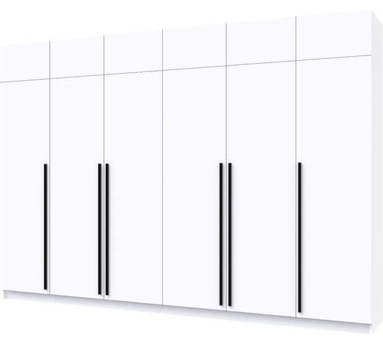 Распашной шкаф ADETA Пакс Фардал 56 white ИКЕА paks-4607662-250-290-50 1