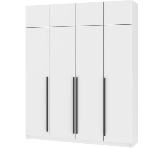 Распашной шкаф ADETA Пакс Фардал 31 white ИКЕА paks-2209471-190-260-65 1