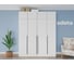 Распашной шкаф ADETA Пакс Фардал 31 white ИКЕА paks-2209471-180-260-30 2
