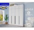 Распашной шкаф ADETA Пакс Фардал 31 white ИКЕА paks-2209471-180-260-30 7