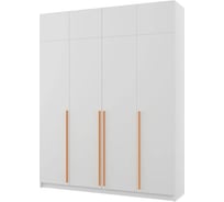 Распашной шкаф ADETA Пакс Фардал 31 gold ИКЕА paks-1253256-180-280-30
