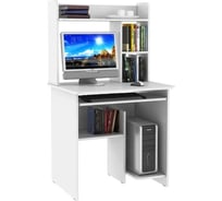 Компьютерный стол BONMEBEL 800 тип 2 белый 06.208.1/123