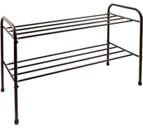 Этажерка для обуви InHome 835x340x450 мм, 2 полки, медный антик INHSR6/1